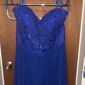 royal blue size 22 prom dress